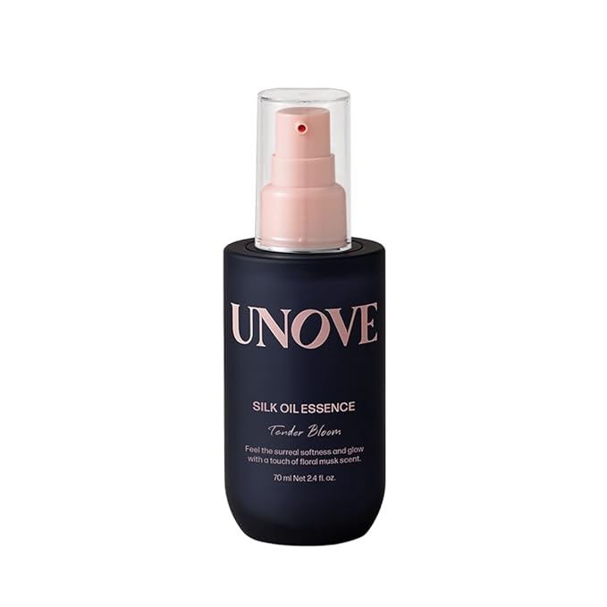 UNOVE Silk Oil Essence Hair Serum 70ml/2.4fl.oz | Nourishing Hair Oil for Dry, Frizzy, and Damaged Hair | Lightweight Smoothing Serum | Frizz Control and Split End Care | Heat Protection