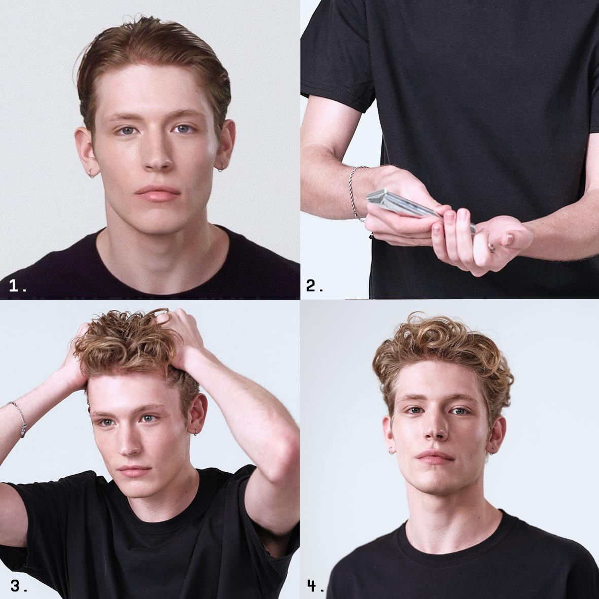 Fatboy Hair Styling Cream & Heat Protectant, Medium Flexible Hold for Long Lasting Volume, Thickening Hair, Crisp & Flexible Finish, Hair Care for All Hair Types, Paraben Free, Color Safe, 3.4 Oz