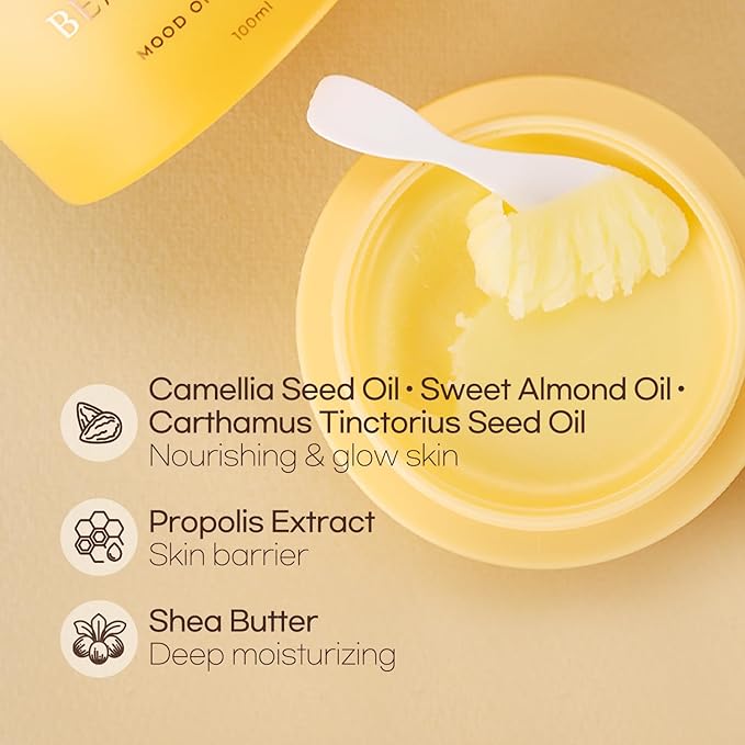 Petitfee Beautifying Mood On Cleanser 3.38 fl. oz. (100ml) - Cleansing Balm, Makeup Removal, Pore Cleansing, Dissolves Sunscreen, Moisturizing Finish with Citrus Aroma Oil, Korean Skincare