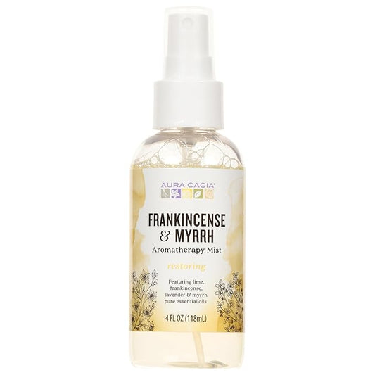 Aura Cacia Frankincense & Myrrh Mist, 4 Fz