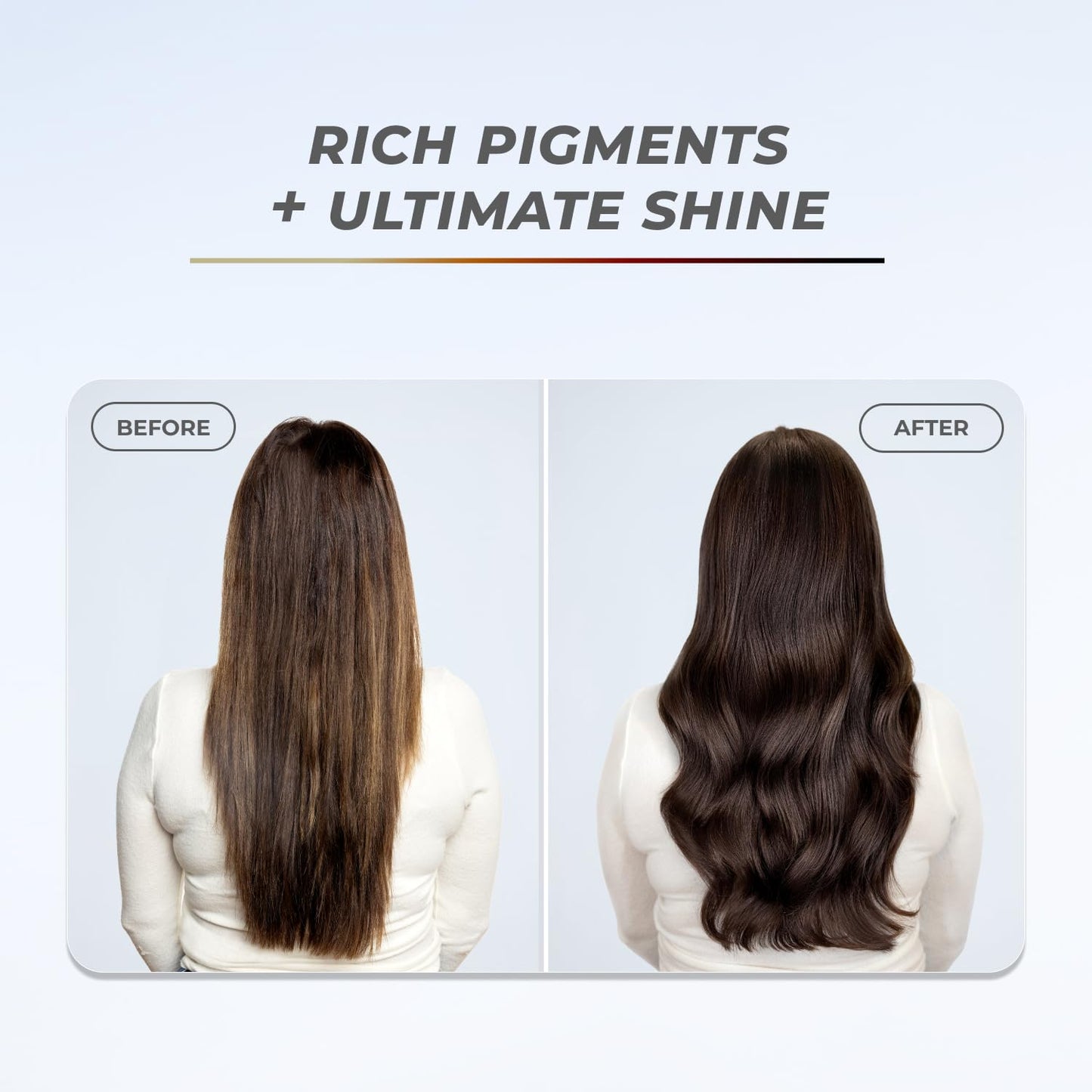 XMONDO Color Dark Brown Color Depositing Mask & Semi-Permanent Hair Dye Super Gloss | Infused with Bond Boosters for Nourishment, Revitalize & Repair, Vegan Formula, 8 Fl Oz 1-Pack