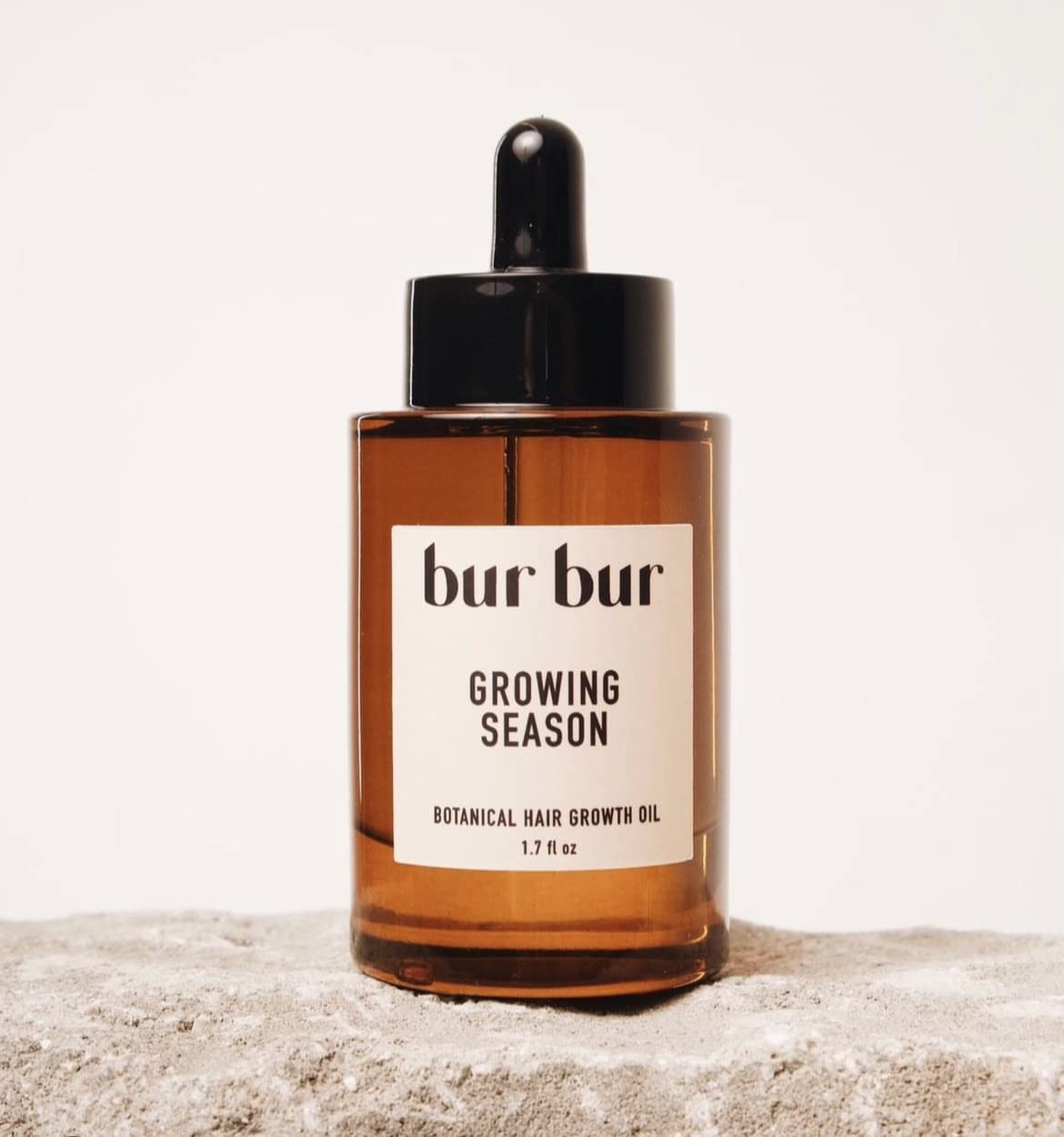 BUR BUR Growing Season Hair Growth And Repair Oil | With Burdock, Nettle Oil and Vitamin C for Visibly Fuller, Stronger and Shinier Hair.