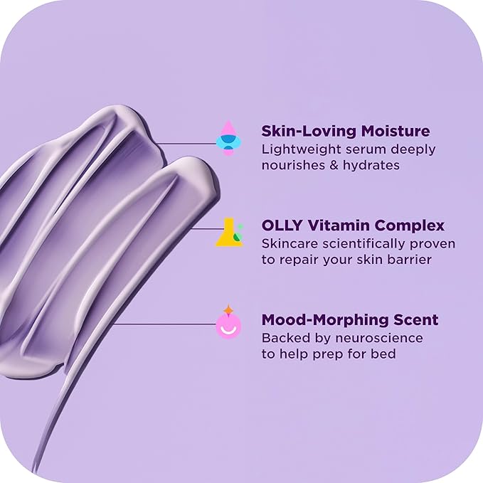 OLLY Renew Body Lotion-Serum with Vitamin D, Retinol & Botanicals – Nourishing Cleanser for Skin Barrier Repair, Deep Hydration, Jasmine Bergamot Scent, 8oz