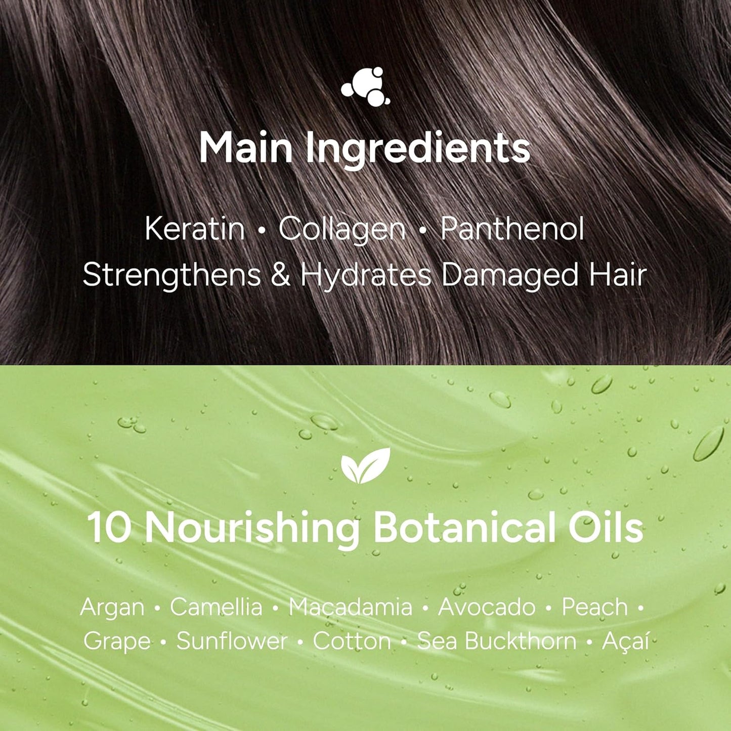 Perfumed Hair Oil & Serum – Korean Hair Essence Oil for Frizzy Hair, Shine & Damage Repair – Argan Oils & Amino Acids – Sulfate & Paraben-Free – White Floral Musk, 100ml / 3.38 fl oz